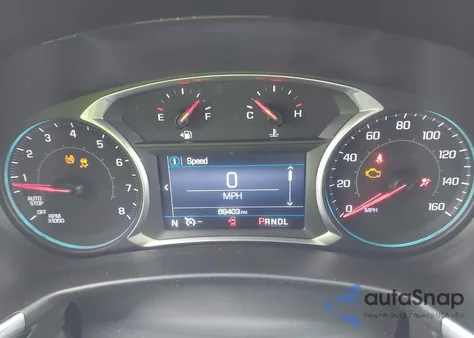 2019 Chevrolet Equinox Lt из США, поврежденный, VIN 2GNAXVEX6K6209652